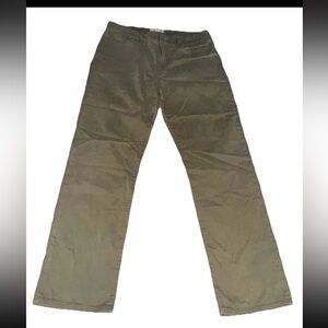 Lucky Brand athletic  Straight Jeans Mens 33x32 Olive Green